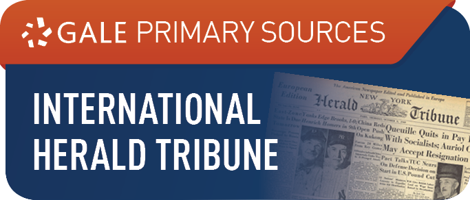 International Herald Tribune (Primary Sources)