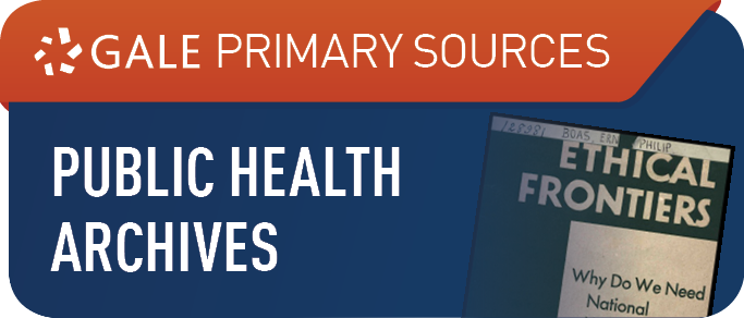 Public Health Archives (Primary Sources)